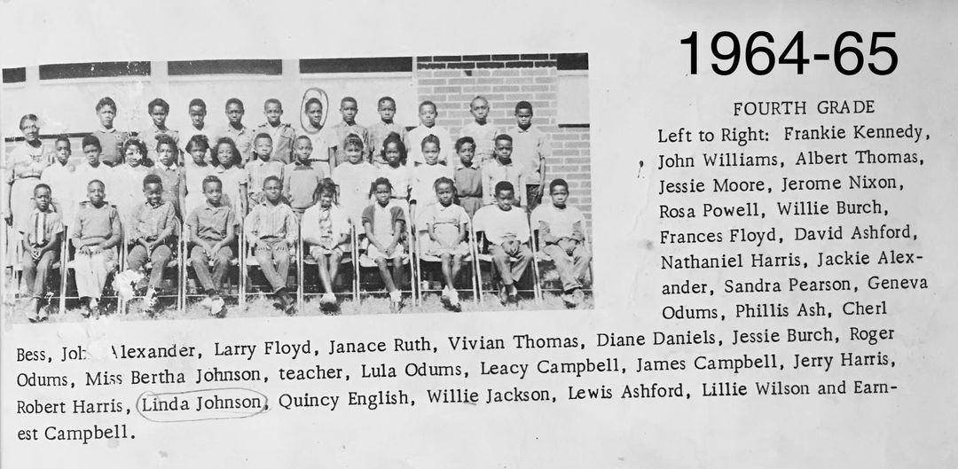 The fourth grade students of 1965