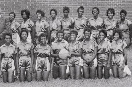 The 1964-1965 girls basketball team 