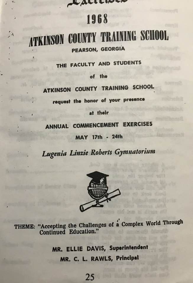 a paper introducing the commencement event for the school in 1955