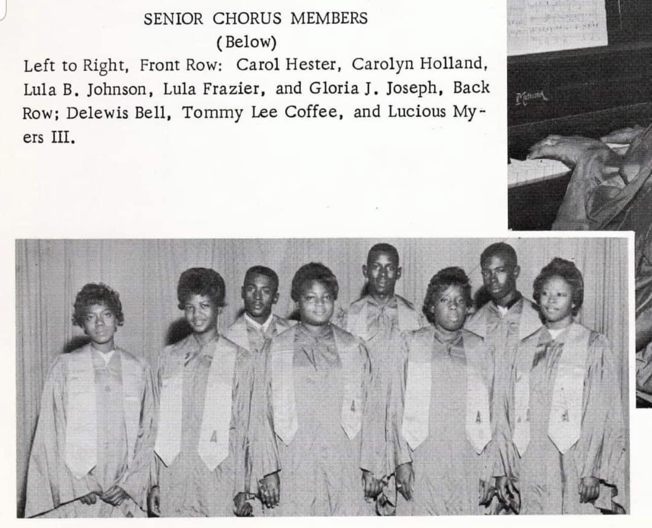 The 1964-1965 Senior Chorus Members.